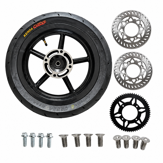 12” Supermoto Wheel Set Kit