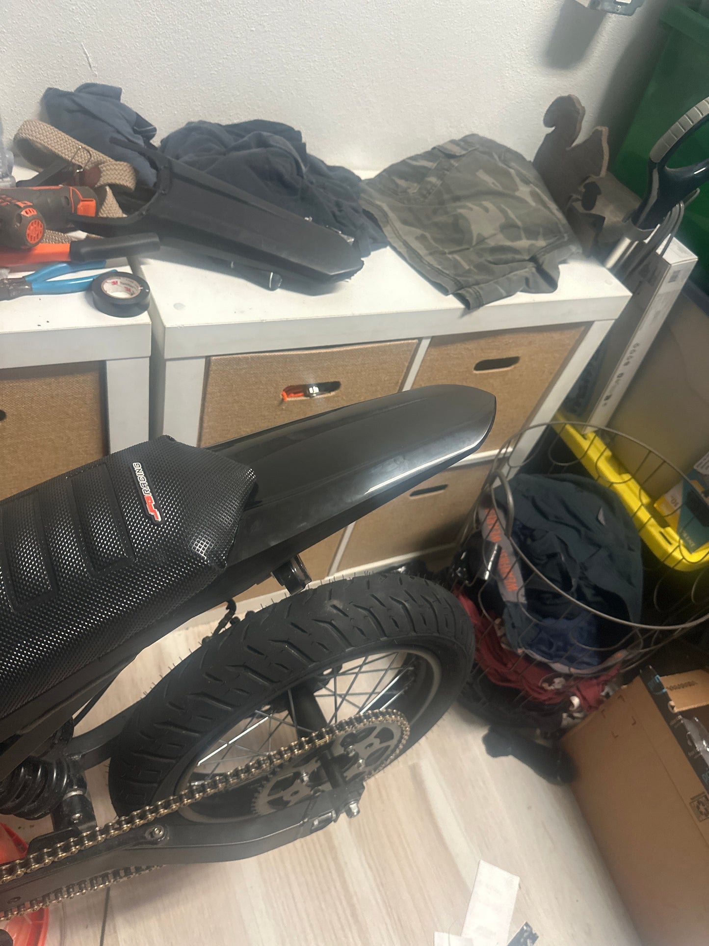 Upgraded tuttio rear fender