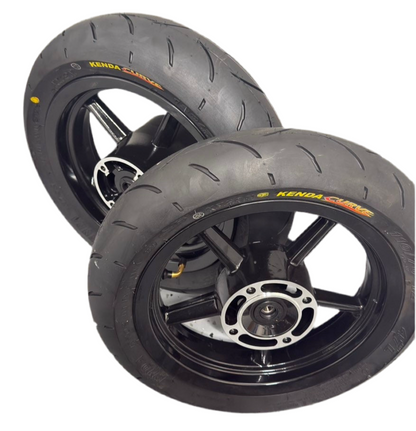12” Supermoto Wheel Set Kit