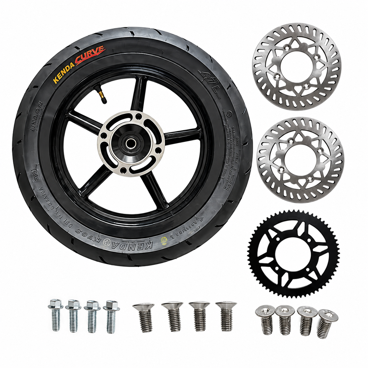 12” Supermoto Wheel Set Kit – Soleilshift