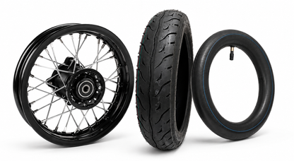 14/14in Supermoto Wheel Set