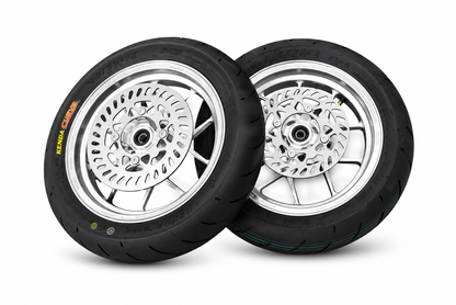 NEW Chrome CNC Wheel Set