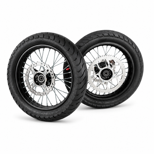 Upgraded 14in Wheels & Street Tires