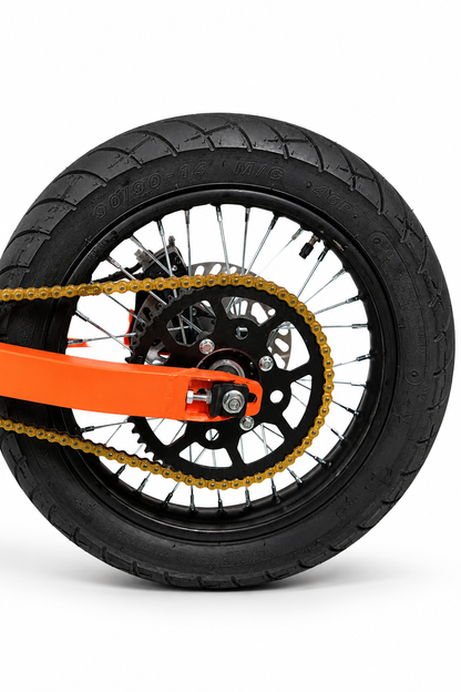 14/14in Supermoto Wheel Set