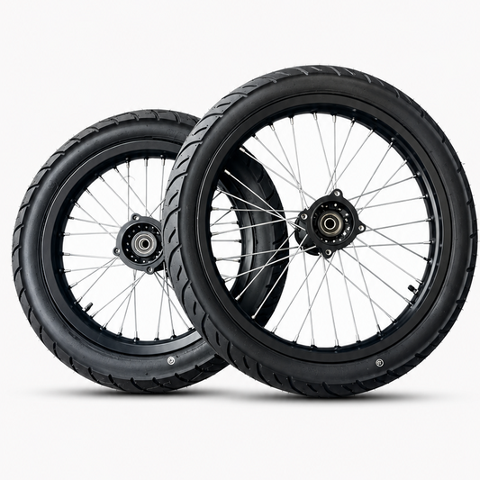 14/17in Supermoto Wheel Set