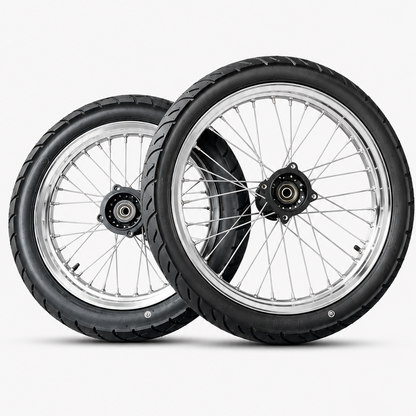 14/17in Supermoto Wheel Set