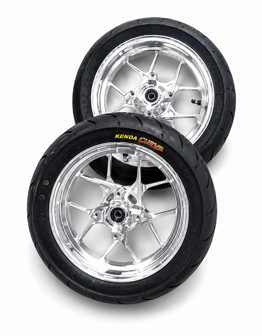 NEW Chrome CNC Wheel Set