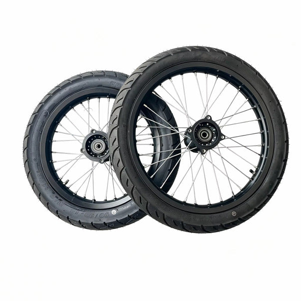 14/17in Supermoto Wheel Set