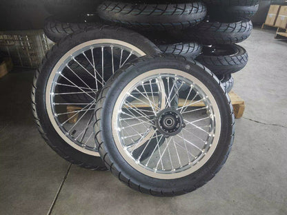14/17in Supermoto Wheel Set