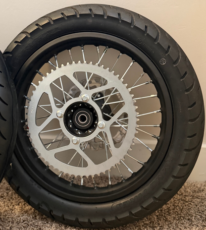 Upgraded 14in Wheels & Street Tires