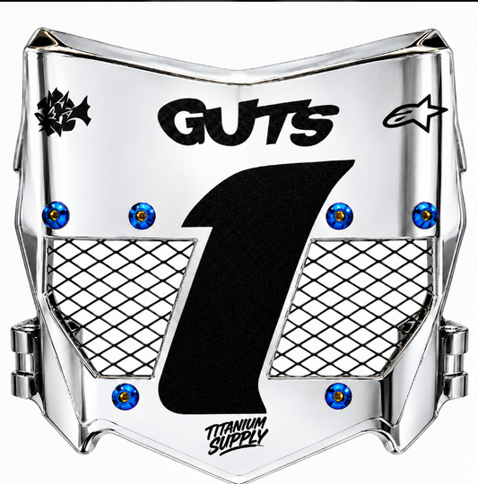 "Chrome Out" Vented Plate