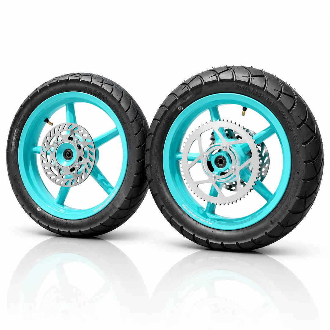 14/14in Supermoto Mag Wheelset (ALL COLORS)