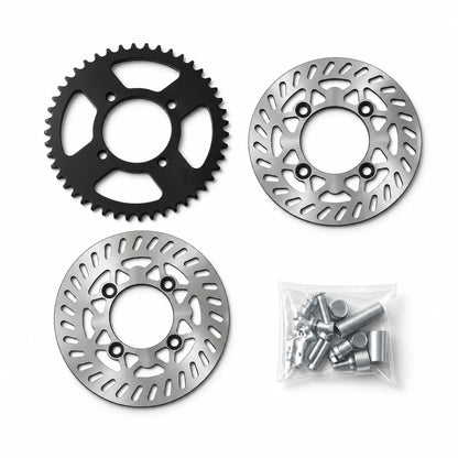 14/14in Supermoto Wheel Set